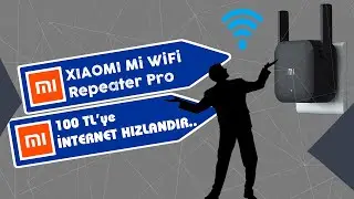 Xiaomi Mi Wifi Extender - 100 Liraya İnternetmi Hızlanır ? Evet.. 