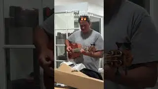 Testing out the new Kala ukulele bass 