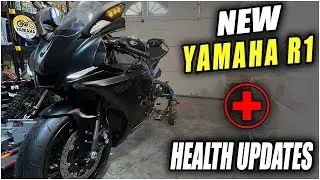 New Yamaha R1, Salvaged Parts, Surgery, and Health Updates! 🏥