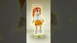 ROBLOX ORANGE CHIBI DOLL KAWAII OUTFIT IDEA