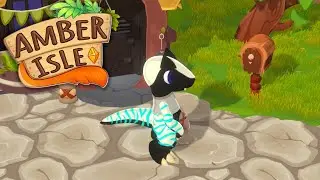 A NEW DINOSAUR GAME! | AMBER ISLE EP1