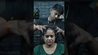 Female Neck Cracking ASMR Head Massage #shorts