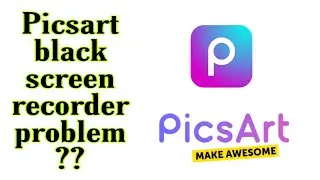 Picsart screen recorder problem solve or not||Let's check after update