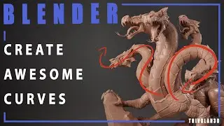 Blender Quick Tips: EASILY CREATE CURVED GEOMETRY!!!