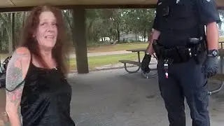 7-Eleven Shoplifter Makes it 10x Worse For Herself (Police Bodycam)