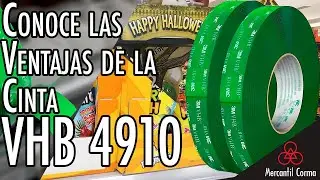 Cinta VHB 4910 de 3M: Durabilidad y Estética en Exhibiciones