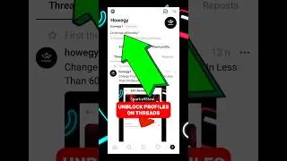 How To Unblock Profiles On Instagram Threads
