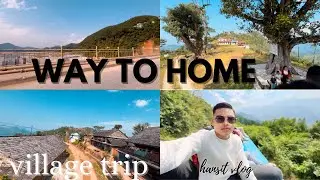 VILLAGE TRIP 🌿🍁🥰 RETURNING TO POKHARA ❤️‍🩹