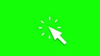 cursor green screen video footage for animation