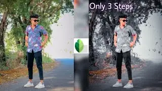 Snapseed Dark Black Tone Photo Editing Tutorial // Preset Download free //