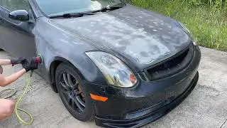 FROM PREP TO PAINT, FULL PAINTING TIMELAPSE OF THE INFINITI G35