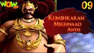 Ramayana The Epic | Kumbhkaran meghnaad anth | Ep 9 | Wow Kidz