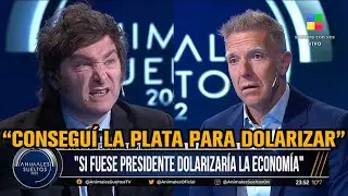 MILEI CONSIGUIÓ LOS DÓLARES PARA DOLARIZAR ARGENTINA - Javier Milei con Alejandro Fantino 21/7/2022