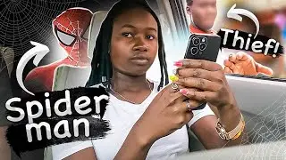 Spider-Man helped me catching Phone Snatchers!