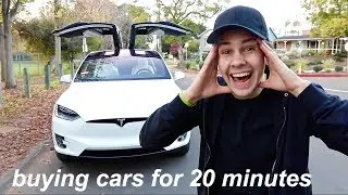 david dobrik giving people cars for 20 minutes straight