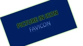 Favicon - icon picture in title in HTML