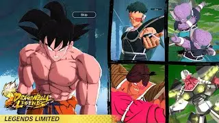 Legends Limited Goku & Sparking Crusher Corps Preview | Dragon Ball Legends | 4k Landscape