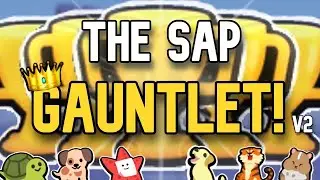 HOW I BEAT THE SAP GAUNTLET ON MY FIRST TRY! - Super Auto Pets