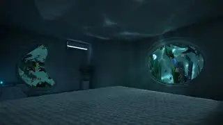 VRchat ASMR | calm underwater room 1 Hour