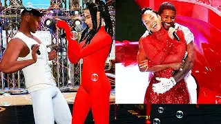 Usher and Alicia Keys - My Boo Superbowl 2024 I Sims 4 Animation Pack