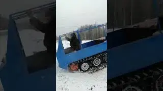 Гусеничный вездеход Боливар. #болотоход #вездеход #самоделка #водомет #самоделки