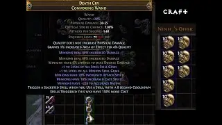 POE: Short Guide to Crafting an 80+ Divine Minion Wand (◆◆expensive)