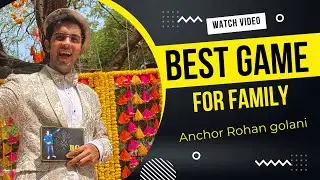 Best game for family in wedding 😇😇| Anchor Rohan golani |