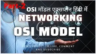 02 OSI Model | OSI  Model in Hindi |OSI  Model in Computer Network | OSI 7 Layer | OSI Model Layers