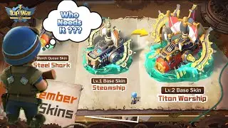 TOPWAR: The Titan Warship Base Skin - Evaluated | WHO needs it ?