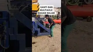 CARA GANTI BAN TRUK MULTIAXLE BAGIAN DALAM  ‼️