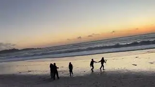 People treat the #sunset like a movie in Carmel-by-the-Sea #travel #ocean #vibes