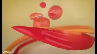 Orange juice - PhoenixFd - Vray 6