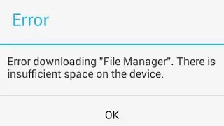 [Fix] Play Store Error Downloading - There is Insufficient Space on the Device
