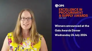 GM Update - CIPS ANZ 2024 Awards are now open!