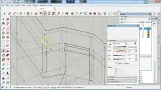 sketchup  711 adjustments for wall thickness