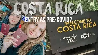 Entry to Costa Rica in 2022 - Travel like pre-covid? |  Costa Rica Vlogs  | Jazmin Angelique