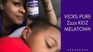Vicks Pure Zzzs Kidz Melatonin | Does it Work? | Look At My Face!