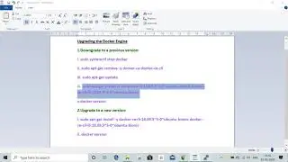 5 Upgrading the Docker Engine