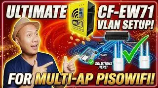 COMFAST EW71 [VLAN SETUP] TUTORIAL