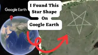 I found this Star ⭐ Shape Pentagon #star #pentagon #googlemap #googleearth #google