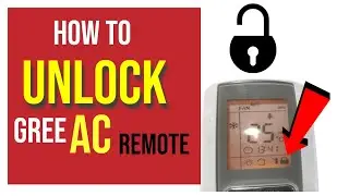 how to unlock lock gree ac remote lock. how to lock lock gree ac remote lock.