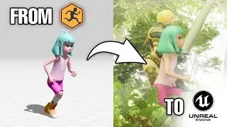 Cómo importar animaciones y personajes de Mixamo a Unreal Engine 5🔥MUY FACIL en 2024🔥 MIXAMO to UE5🔥