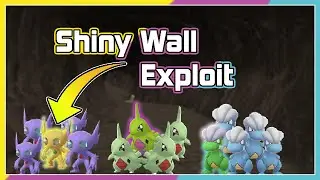 GLITCH WALL POKEMON SCARLET AND VIOLET, EASY SHINY BAGON, SABLEYE AND LARVITAR