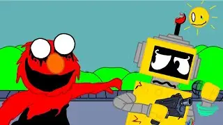 FNF Yo gabba gabba Elmo's world