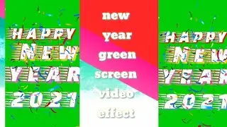 happy new year 2021 green screen video effect background colour smoke
