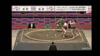 Nagoya Basho 2021 - Day 3 - Sandanme - Sd9 Kanno vs. Sd9 Kaizen
