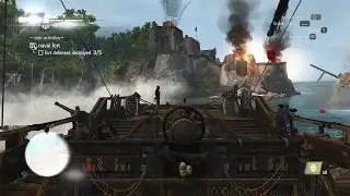 Assassin's Creed IV Defeating the (Charlotte Fort)