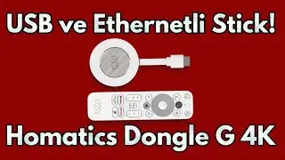 USB ve Ethernet Girişli Stick! Homatics Dongle G 4K Google TV İncelemesi - Teknoloji Dünyası