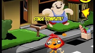 Monkey GO Happy Stage 423 - Food Delivery / Счастливая обезьянка: Уровень 423 - прохождение игры