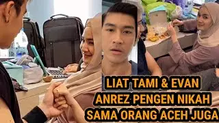 LIAT EVAN MAKAN DISUAPI TAMI,ANREZ ADELIO JADI PENGEN CARI ISTRI KAYAK TAMI 😂😍